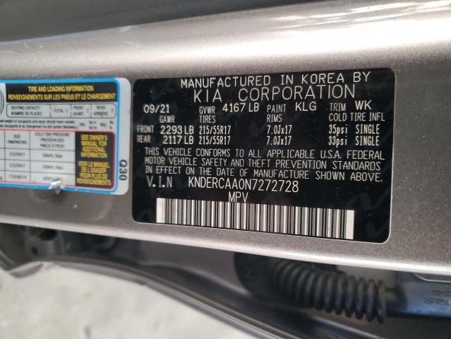 2022 KIA SELTOS EX #3301961428