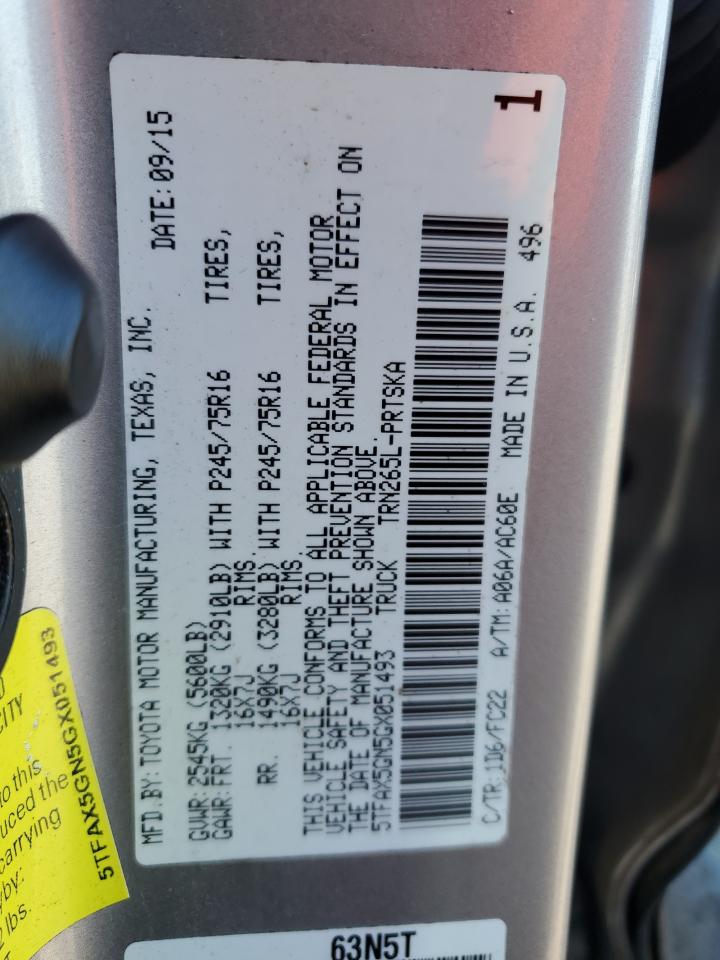 TOYOTA TACOMA DOUBLE CAB