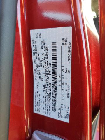 2019 FORD ESCAPE SEL 1FMCU0HD0KUA20832