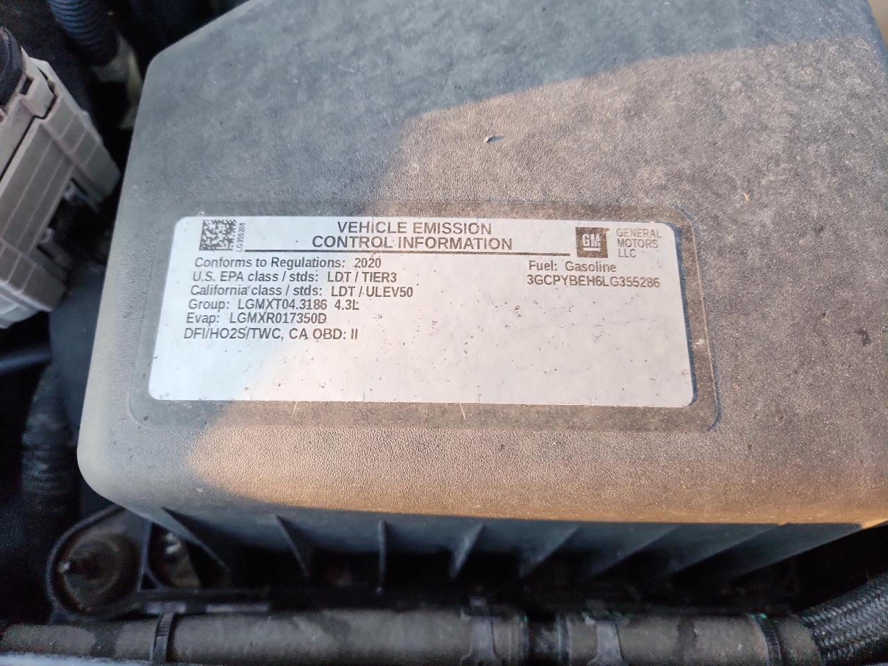 Lot #3315693714 2020 CHEVROLET SILVERADO