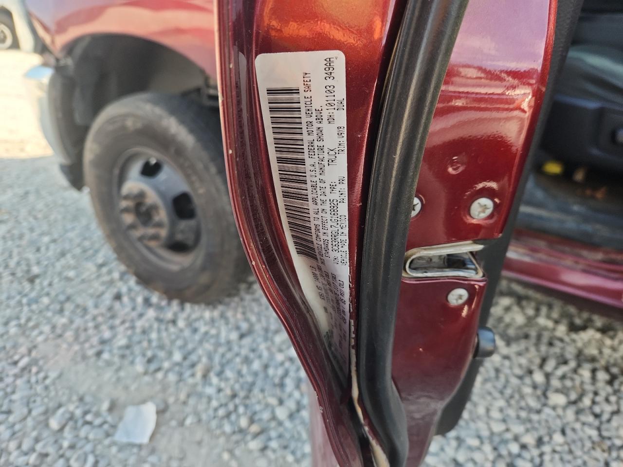 Lot #3309431990 2018 RAM 3500 ST