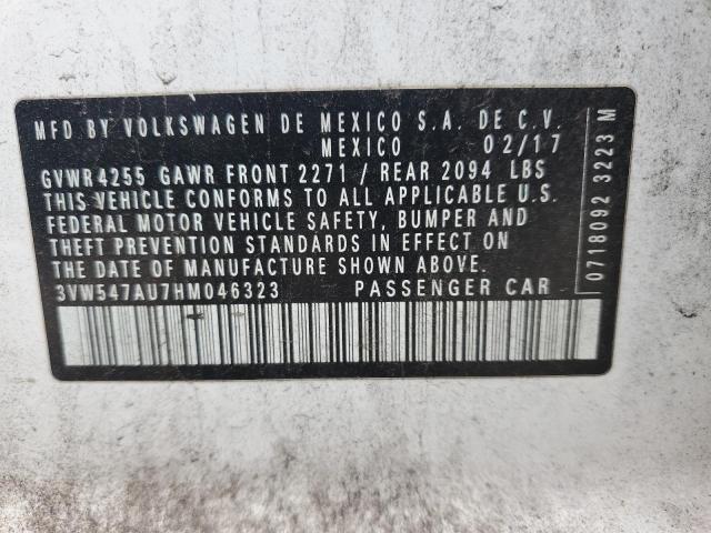 2017 VOLKSWAGEN GTI SPORT 3VW547AU7HM046323