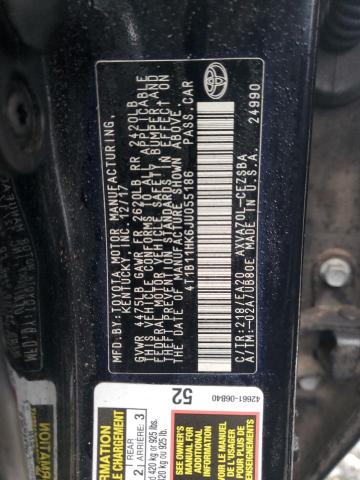 2018 TOYOTA CAMRY L - 4T1B11HK6JU055186