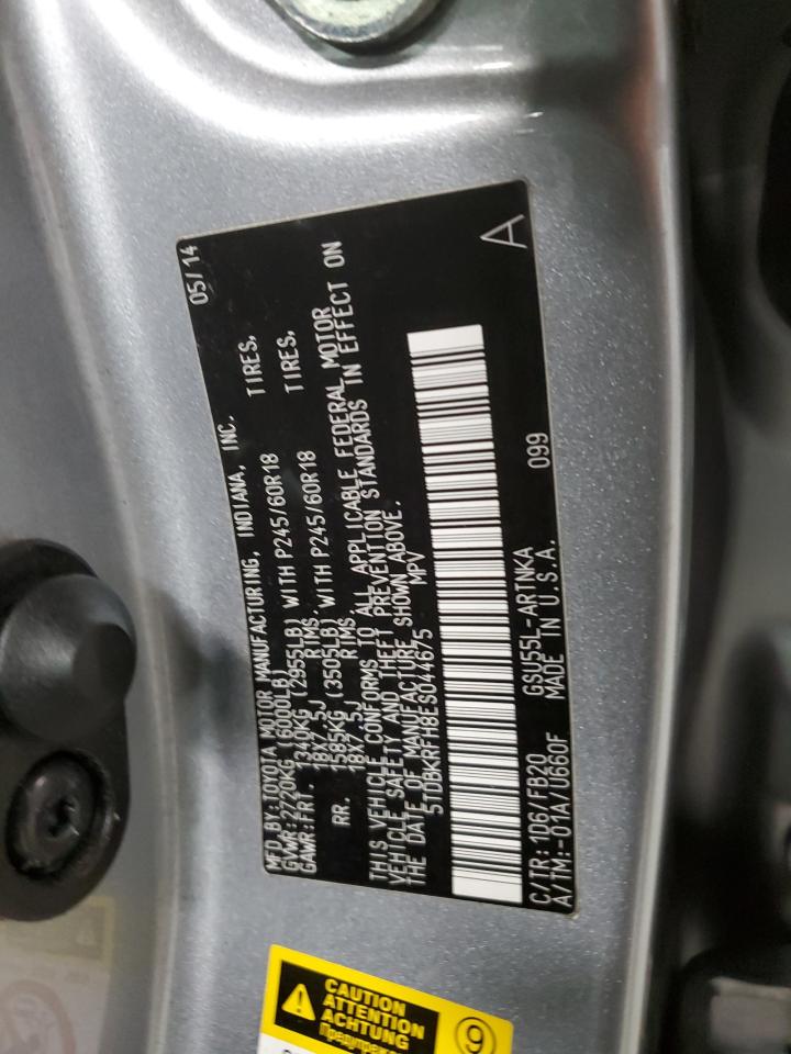 TOYOTA HIGHLANDER LE