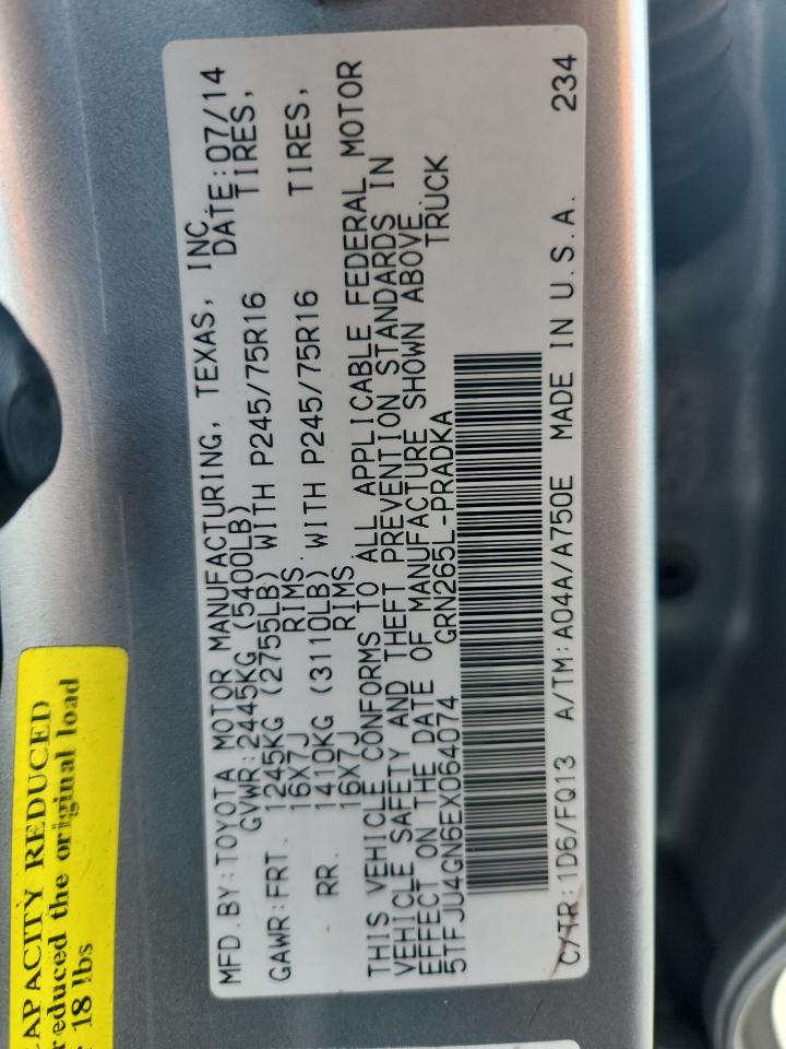 TOYOTA TACOMA DOUBLE CAB PRERUNNER