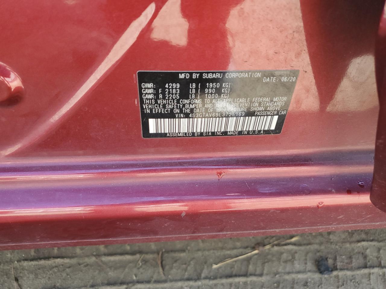 SUBARU IMPREZA PREMIUM