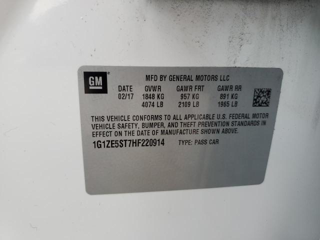 2017 CHEVROLET MALIBU LT - 1G1ZE5ST7HF220914