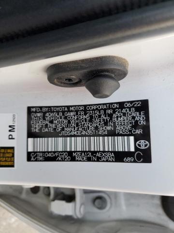 2022 TOYOTA COROLLA SE #3308523600