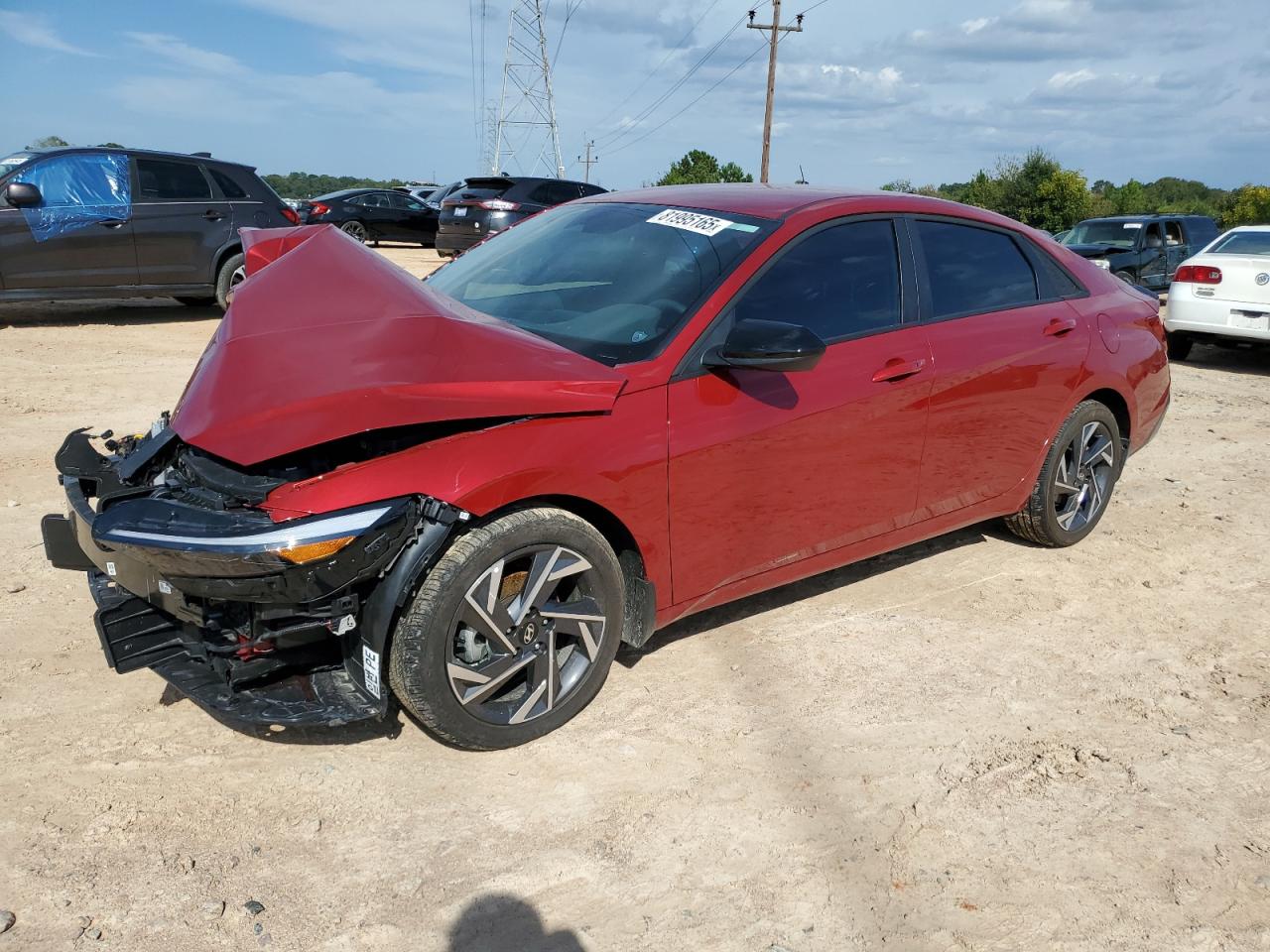 Lot #3308228165 2025 HYUNDAI ELANTRA SE