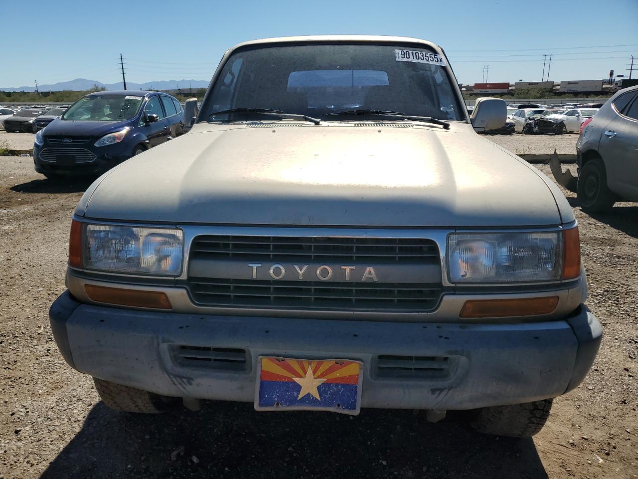 Lot #3274867119 1991 TOYOTA LAND CRUIS