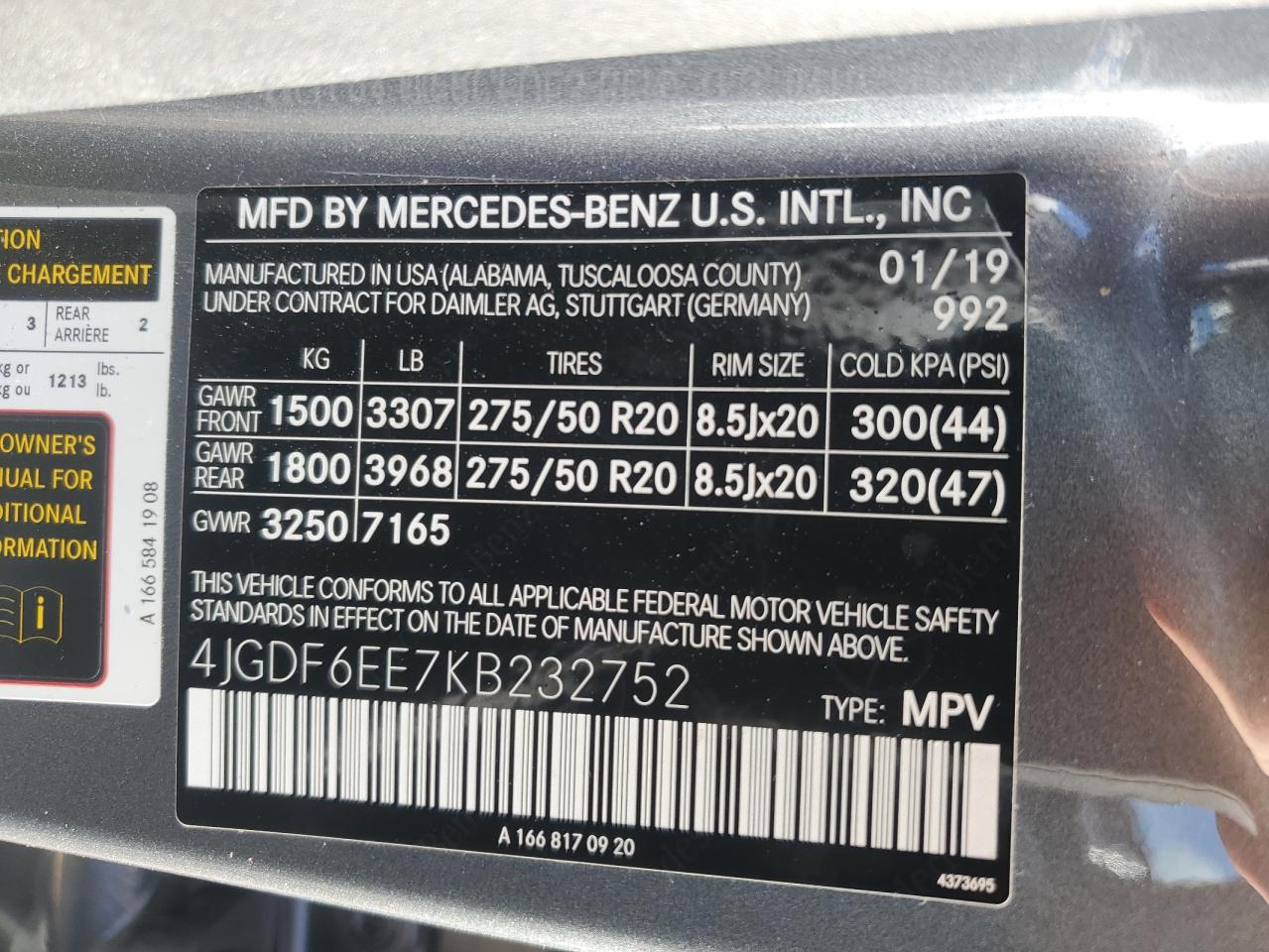 MERCEDES-BENZ GLS-CLASS 450 4MATIC