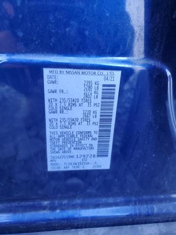 2021 NISSAN MURANO SL #3302730024