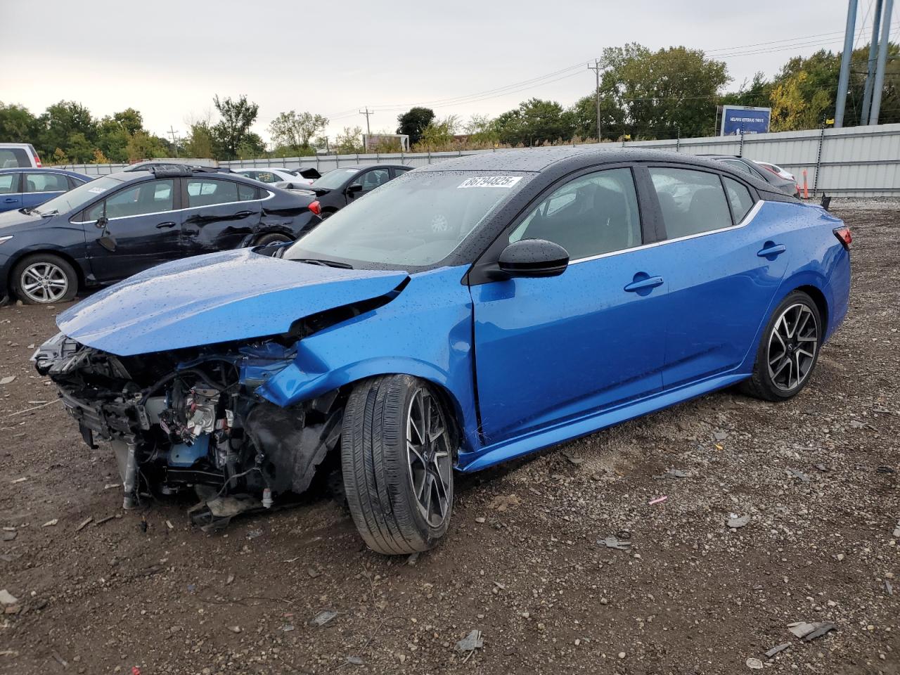 Lot #3298233048 2024 NISSAN SENTRA SR