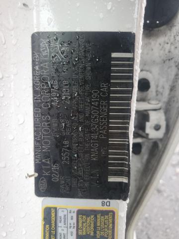 2016 KIA OPTIMA LX #3293409070