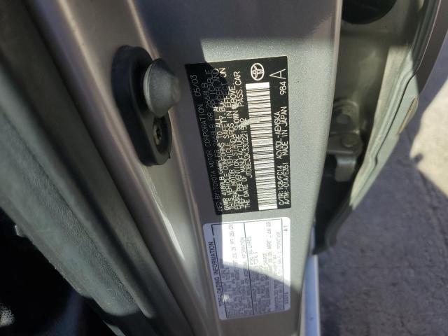 2003 TOYOTA CAMRY LE #3278579957