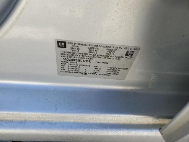 2014 CHEVROLET SILVERADO #3293348438