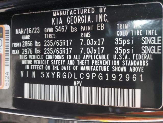 2023 KIA SORENTO LX - 5XYRGDLC9PG192961