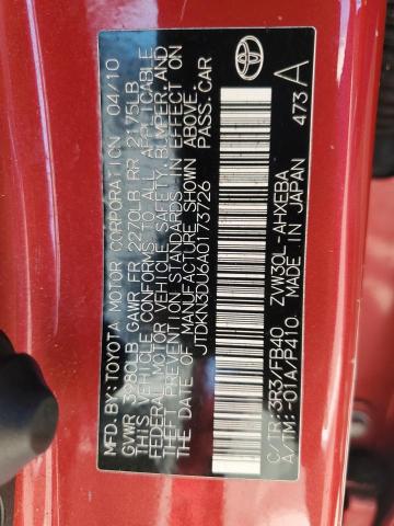 2010 TOYOTA PRIUS #3276118927