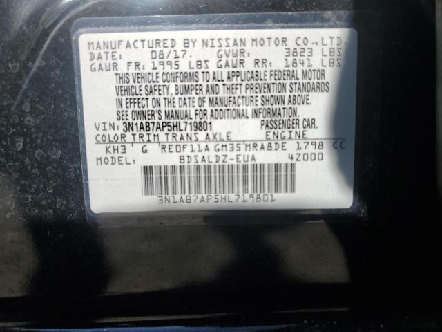 2017 NISSAN UK - 3N1AB7AP5HL719801