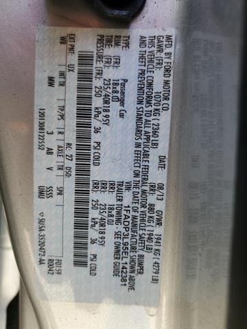 2014 FORD FOCUS - 1FADP3L95EL142381