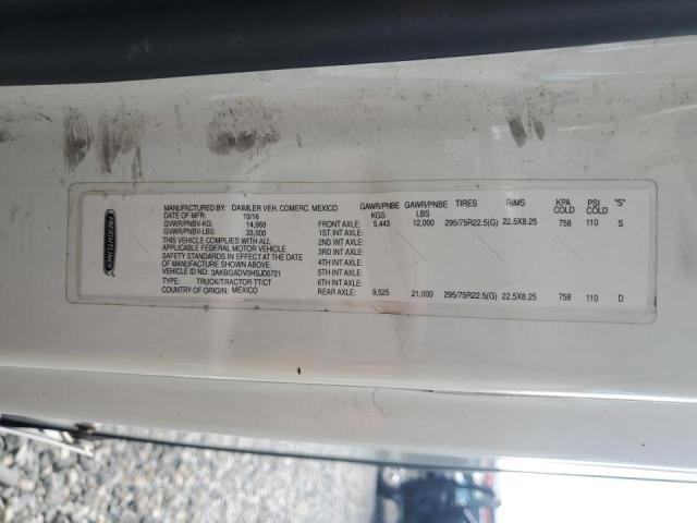 2017 FREIGHTLINER CASCADIA 1 #3265096934