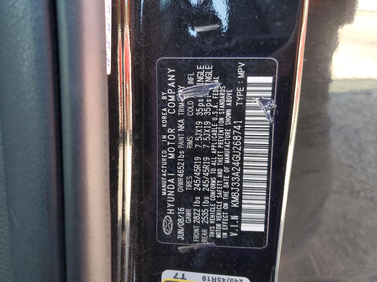 HYUNDAI TUCSON LIMITED