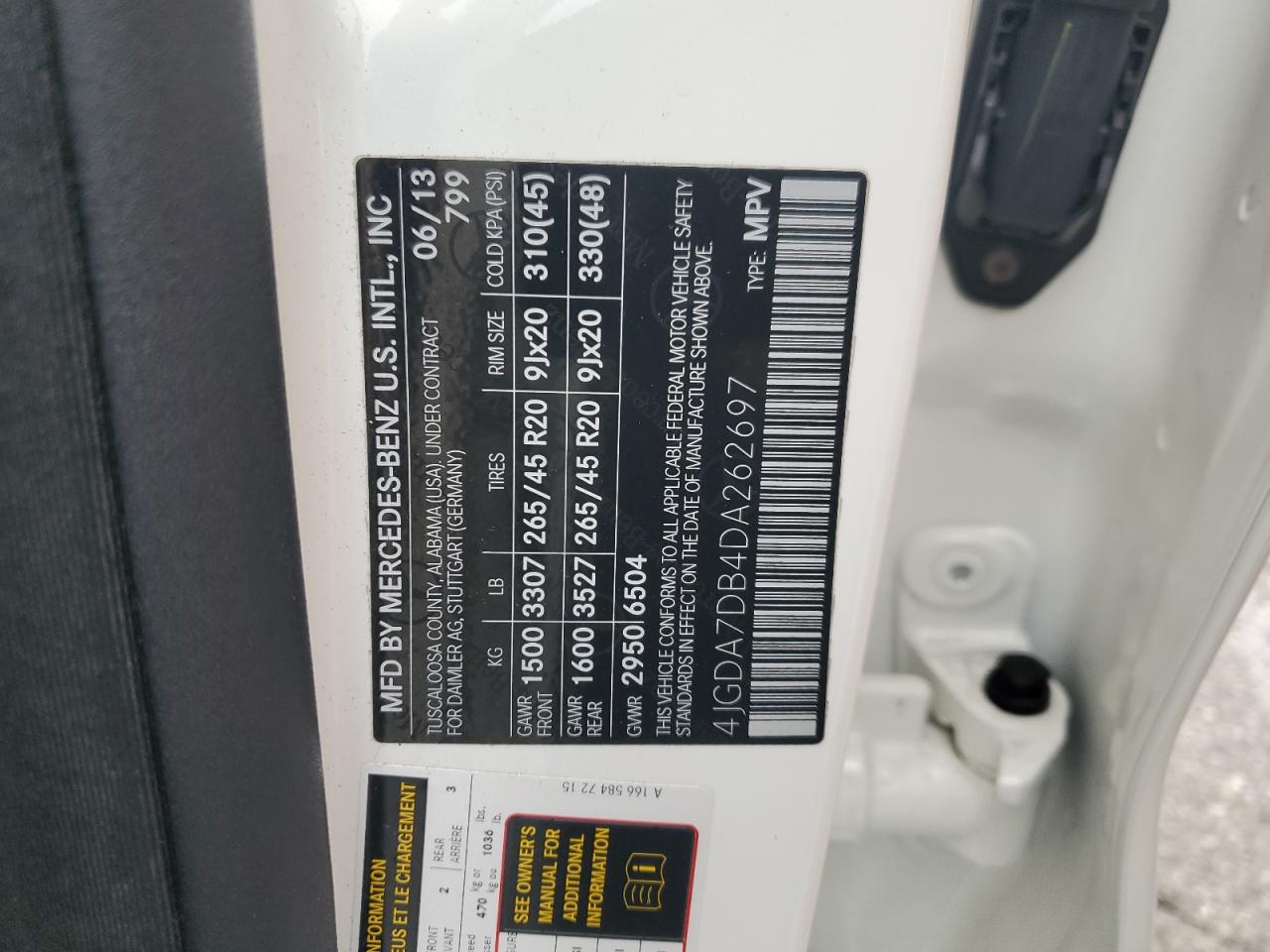 MERCEDES-BENZ M-CLASS 550 4MATIC