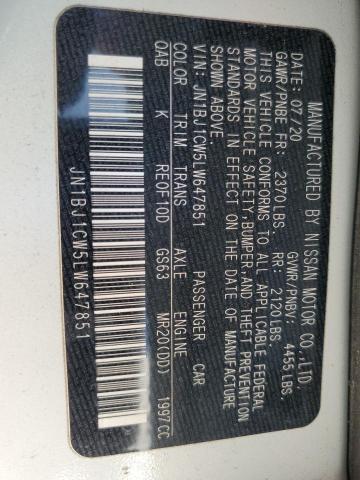 2020 NISSAN ROGUE SPOR - JN1BJ1CW5LW647851