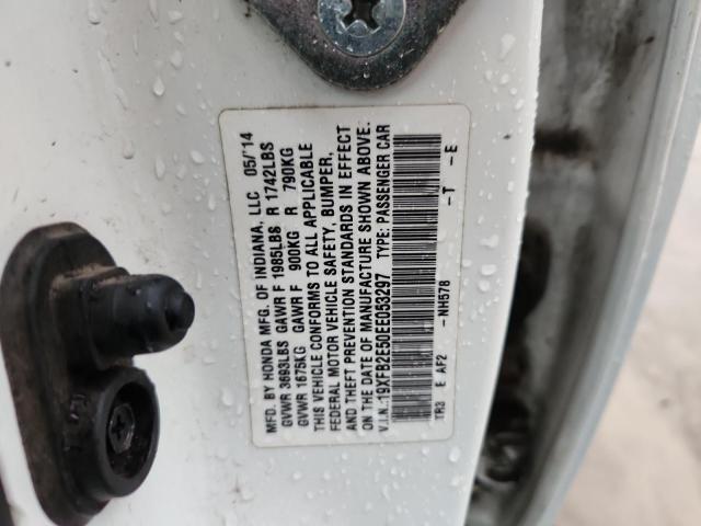 2014 HONDA CIVIC LX - 19XFB2E50EE053297