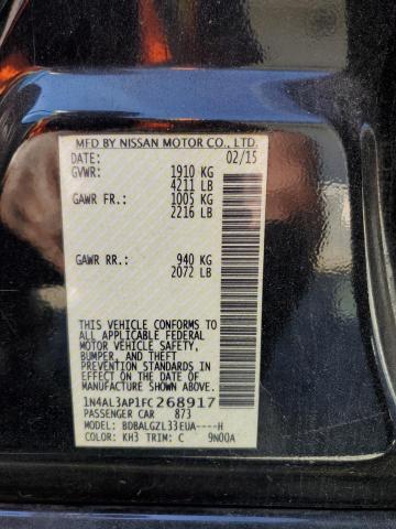 2015 NISSAN ALTIMA 2.5 - 1N4AL3AP1FC268917