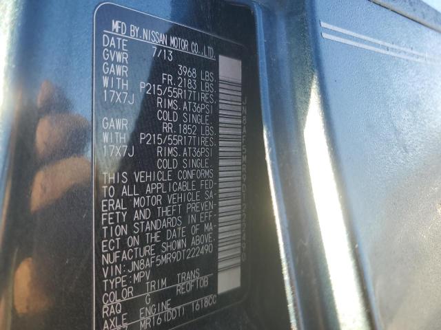 2013 NISSAN JUKE S - JN8AF5MR9DT222490