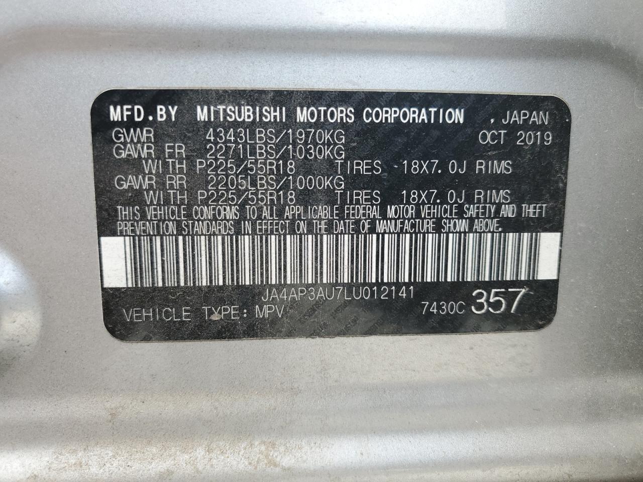 MITSUBISHI OUTLANDER ES