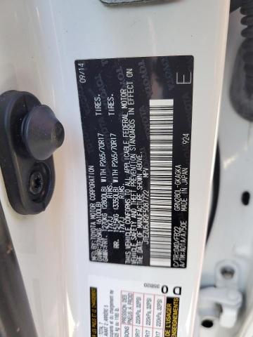 2015 TOYOTA 4RUNNER SR - JTEZU5JR2F5087722