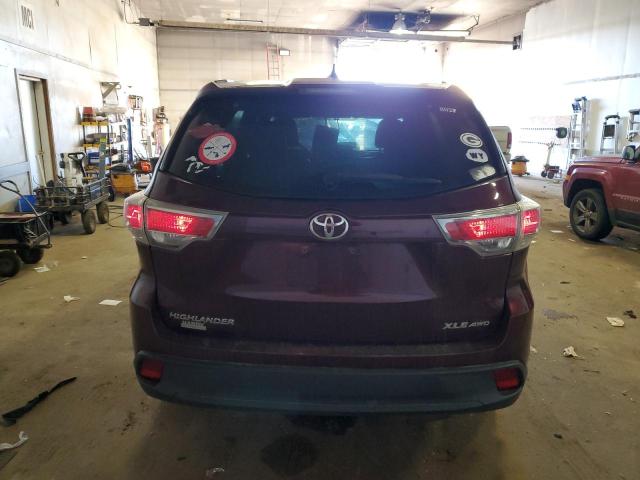 2016 TOYOTA HIGHLANDER - 5TDJKRFH9GS282274