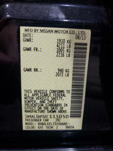 2014 NISSAN ALTIMA 2.5 - 1N4AL3AP1EC115050