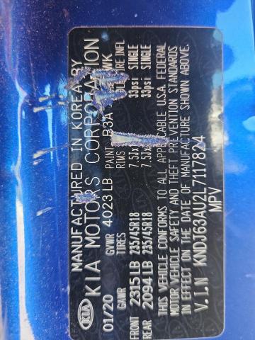 2020 KIA SOUL - KNDJ63AU2L7117824