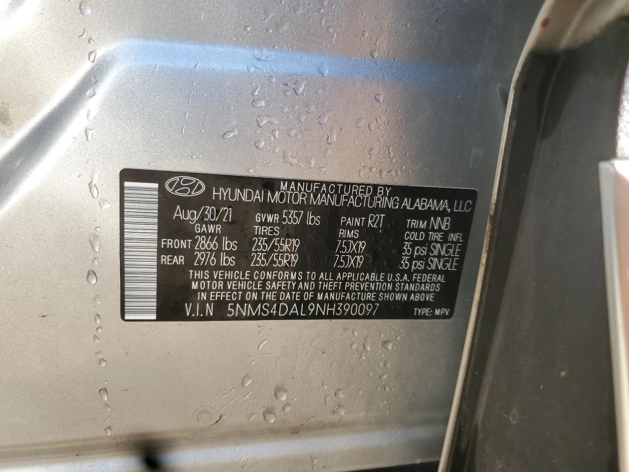 HYUNDAI SANTA FE LIMITED