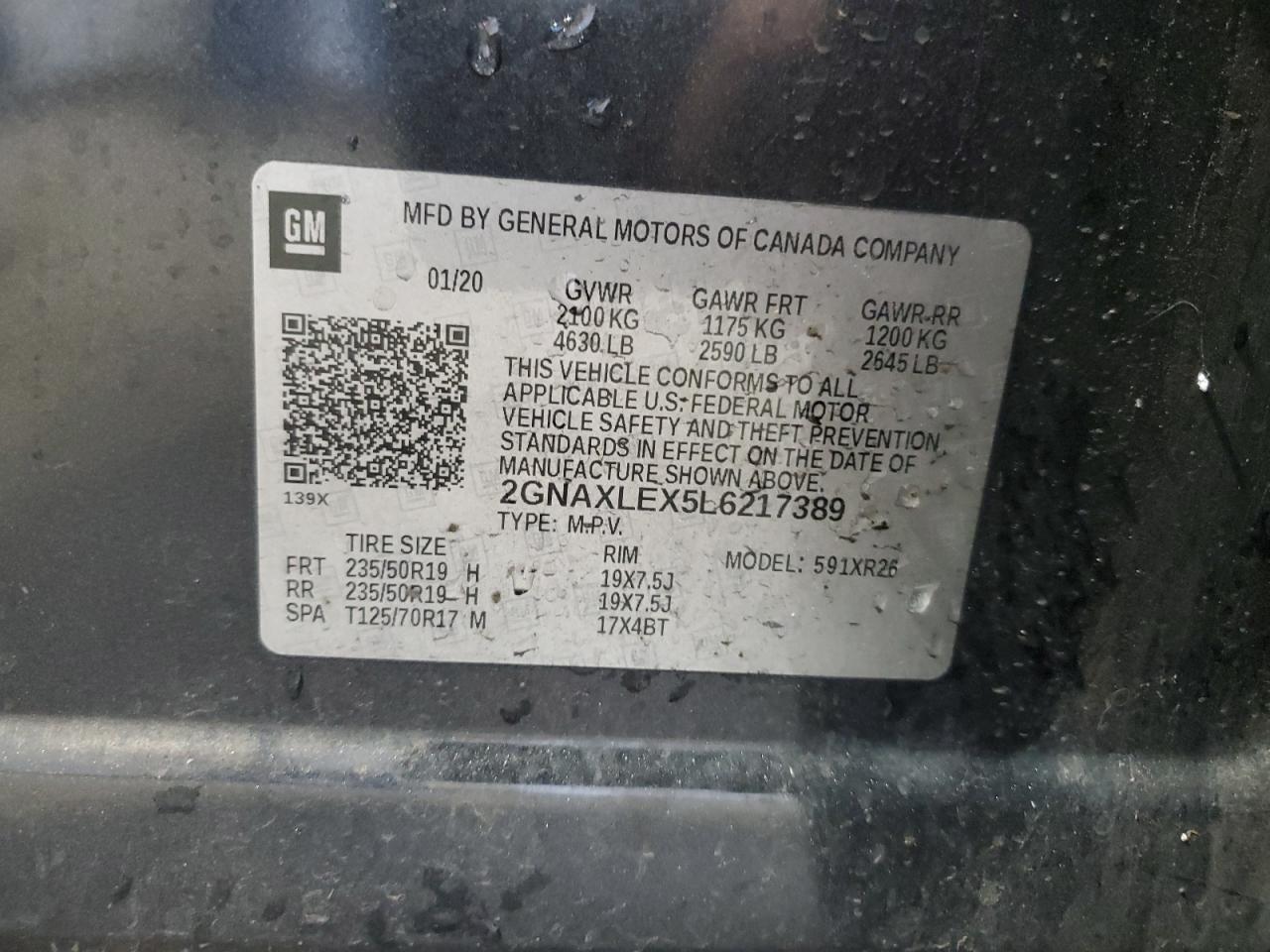 CHEVROLET EQUINOX LT