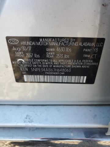 2018 HYUNDAI SONATA SPO - 5NPE34AB6JH648063