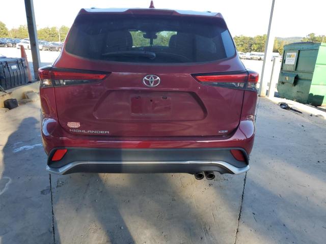 2021 TOYOTA HIGHLANDER XSE 5TDLZRAH6MS082802