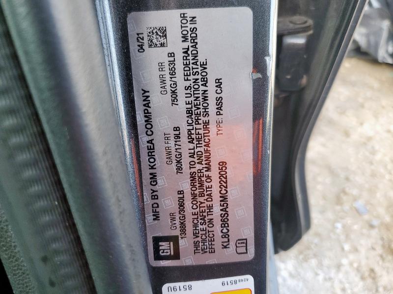 2021 CHEVROLET SPARK LS #3302986658