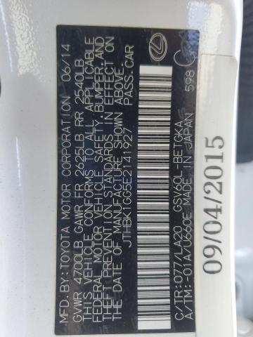 2014 LEXUS ES 350 - JTHBK1GG5E2141927