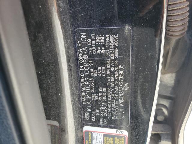 2016 KIA SOUL - KNDJN2A2XG7359035