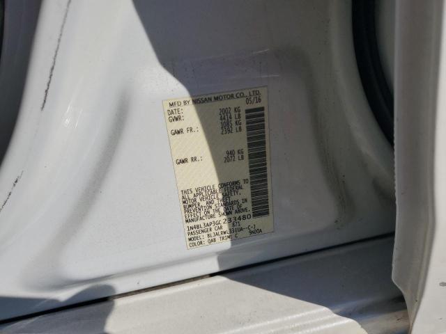 2016 NISSAN ALTIMA 3.5SL 1N4BL3AP3GC233480