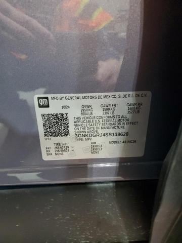 2025 CHEVROLET BLAZER LT - 3GNKDGRJ4SS138628