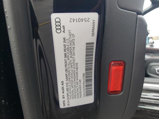 2024 AUDI S5 PREMIUM WAUC4CF57RA127595