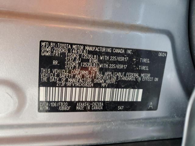 2024 TOYOTA RAV4 LE - 2T3F1RFV1RC458204