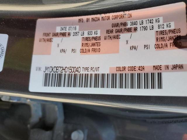 2017 MAZDA CX-3 SPORT - JM1DKDB72H0150040