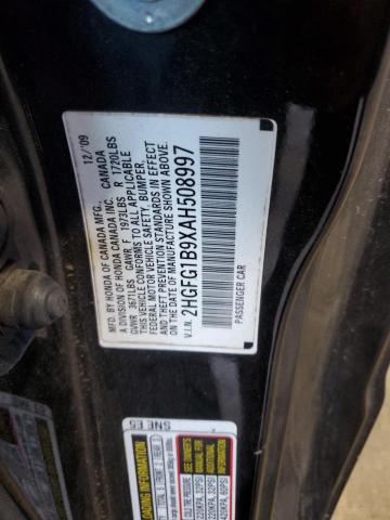 2010 HONDA CIVIC EXL #3265721208