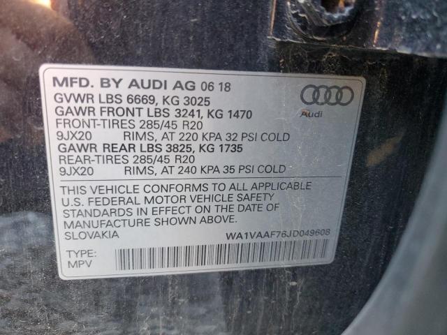 2018 AUDI Q7 PRESTIG #3287447033